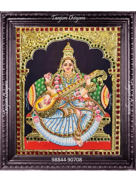 Saraswathi painting